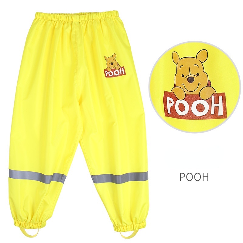 Disney Quần Dài Đi Mưa Vải Oxford Chống Thấm Nước Thiết Kế Dễ Thương Cho Bé-CM