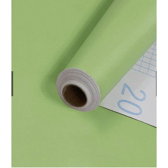 1 mét giấy dán tường xanh lá nhám- ( loại giấy nhám ) - khổ rộng 45cm có keo sẵn