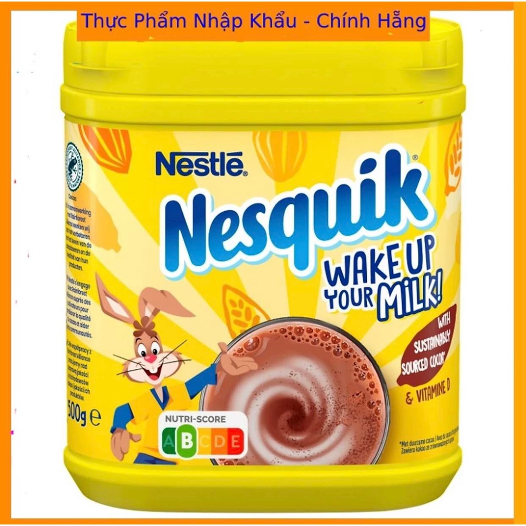 Bột Cacao Nesquik Nestle 500 Gram Pháp