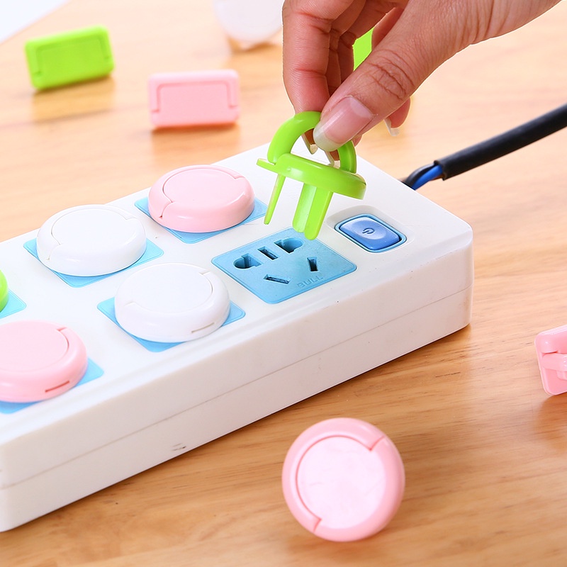 [Quà tặng khách hàng] Combo 3 nút bịt ổ điện có quai cầm cao cấp loại 2 chấu (BOD23)