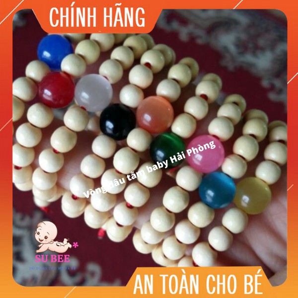 [Bình an, may mắn] Vòng dâu cho bé theo phong thủy