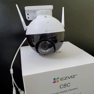 Camera Ngoài Trời Wifi EZVIZ C8C Full HD 1080P Xoay 360 Độ Tích Hợp AI - Có Màu Ban Đêm [Bản Quốc Tế]