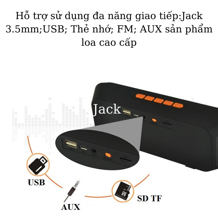 Loa bluetooth S208 , Âm thanh 3D , bass siêu khủng , kết nối bluetooth 4.0 , Bảo hành chính hãng 1 năm