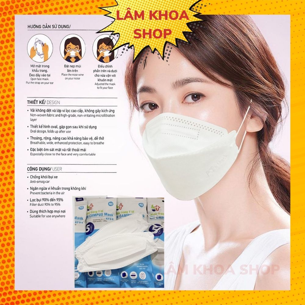 Khẩu trang KF94 SH CAMPUS Mask