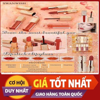(SIÊU RẺ)SET 5 CÂY SION SWANWISH 2 SON SÁP 3 SON KEM