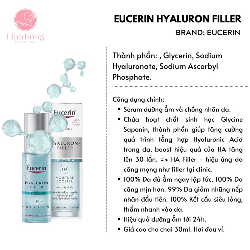 SERUM CẤP ẨM CĂNG MỌNG DA 24H EUCERIN