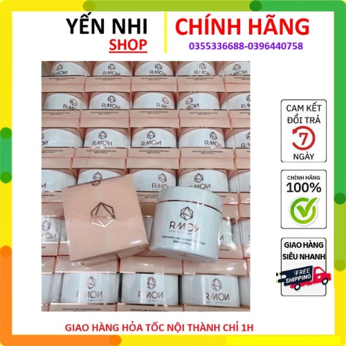 [CHÍNH HÃNG] Kem Dưỡng Body Trắng Da Rmon Hộp 200ml Hàn Quốc