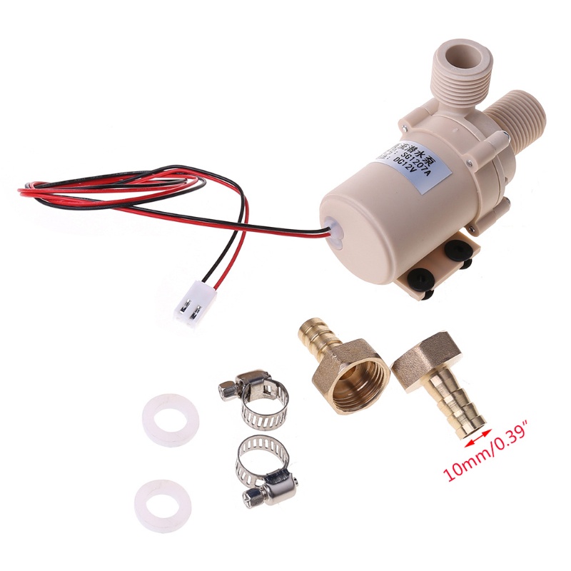 Máy Bơm Nước Nóng Năng Lượng Mặt Trời AOTO 12V 212° Động Cơ Không Chổi Than F Chất Lượng Cao
