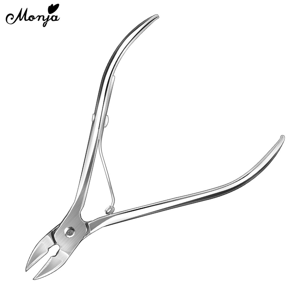 MONJA Kéo Cắt Tỉa Lông Mày / Da Chết Bằng Thép Không Gỉ DIY Màu Đen / Bạc Dành Cho Salon / Nhà Cửa