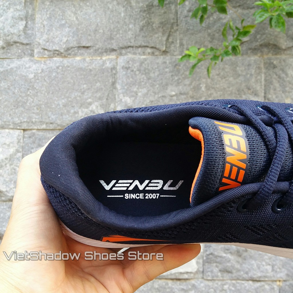 Giày thể thao | Sneakers nam Venbu màu xanh dương - Mã SP 85-xanh