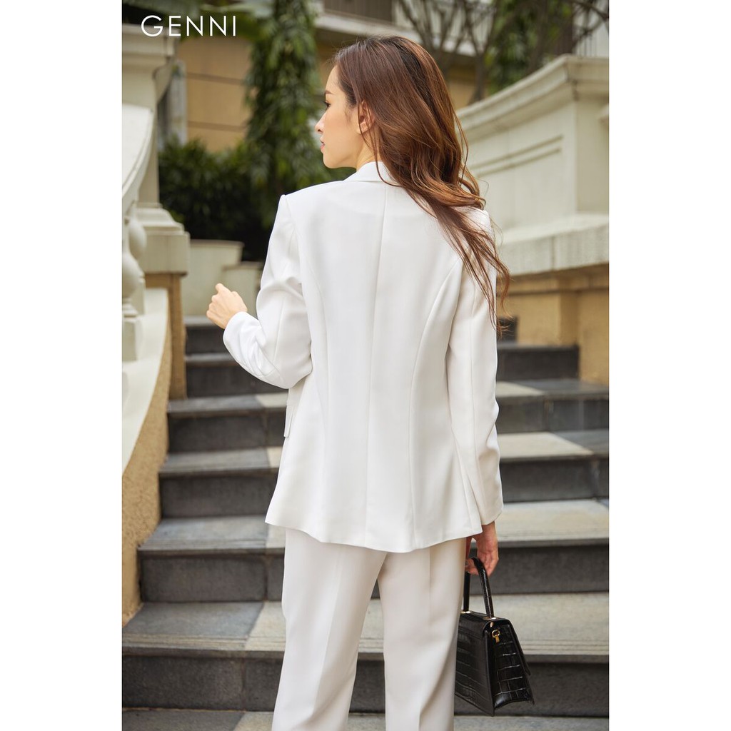 Quần baggy nhún eo giấu khóa GQ003 - Genni