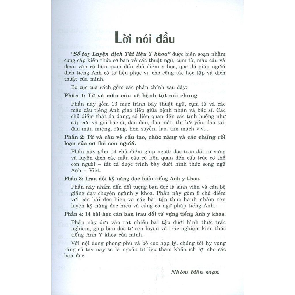 Sách - Sổ Tay Luyện Dịch Tài Liệu Y Khoa (Anh - Việt)