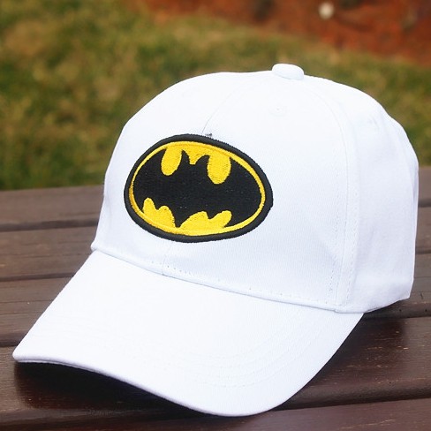 Mũ Lưỡi Trai Cotton Thêu Logo Bat man Thời Trang Cho Bé