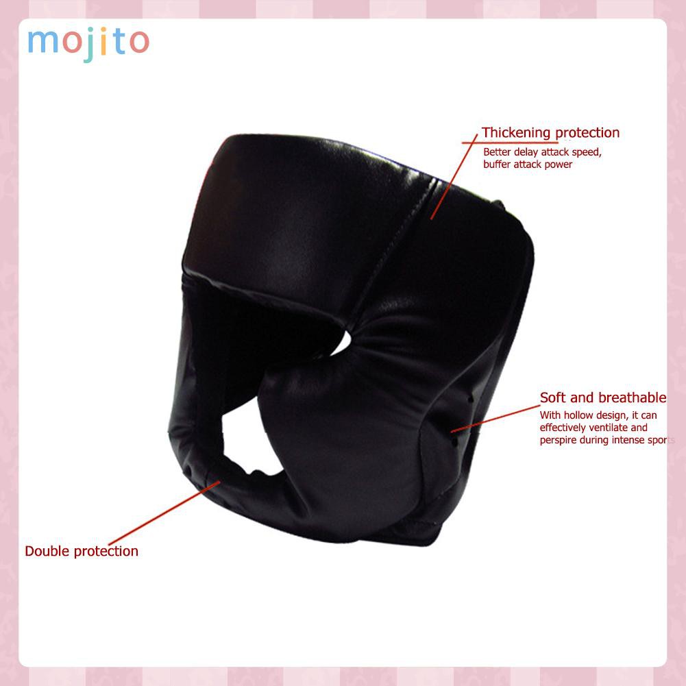 Mũ bảo vệ đầu khi tập boxing/ karate/ muay thai tiện dụng cho nam và nữ