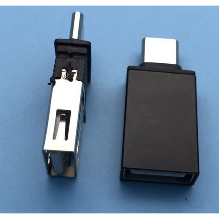 Đầu chuyển đổi từ USB sang Type C (Đen)