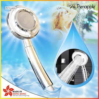 Vòi sen tròn tăng áp lực nước 3 chế độ phun