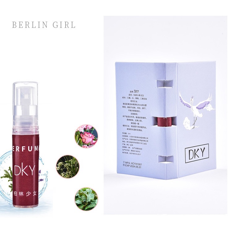 Bộ quà tặng 10 lọ mẫu thử nước hoa nữ thơm lâu cao cấp DKY