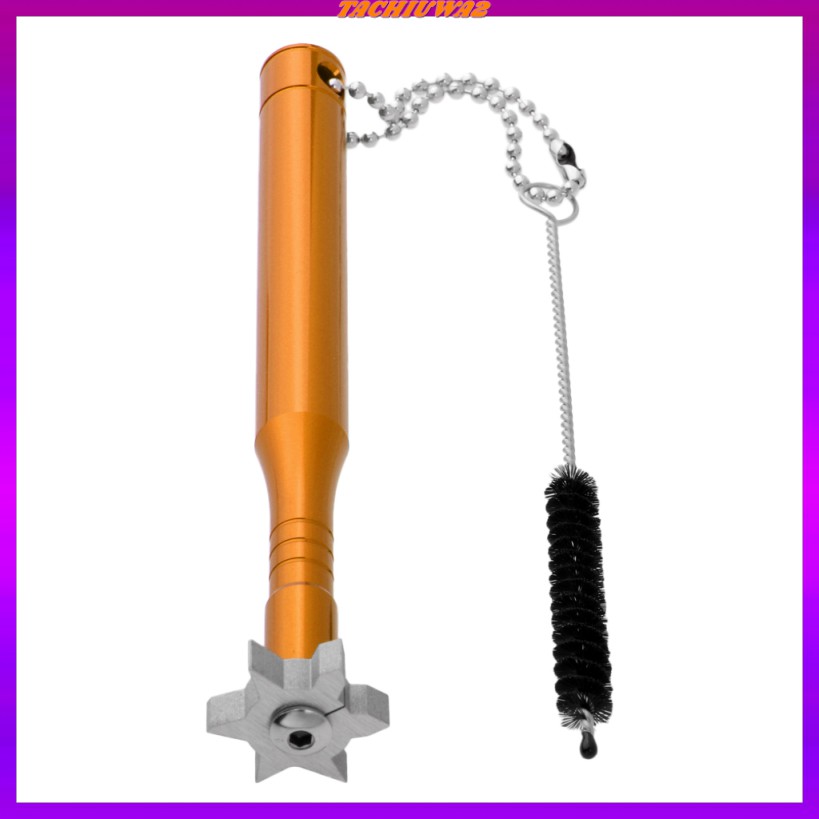 [Tachiuwa2] 6 Lưỡi Mài (3 Loại U &amp; 3 Loại Chữ V) Làm Sạch Gậy Đánh Golf Với Bàn Chải Sắt Và Dụng Cụ Vệ Sinh