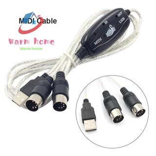 Cáp Chuyển Đổi Midi Sang Usb Cho Máy Tính