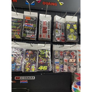 Tem phản quang sticker độc đáo 16 mẫu