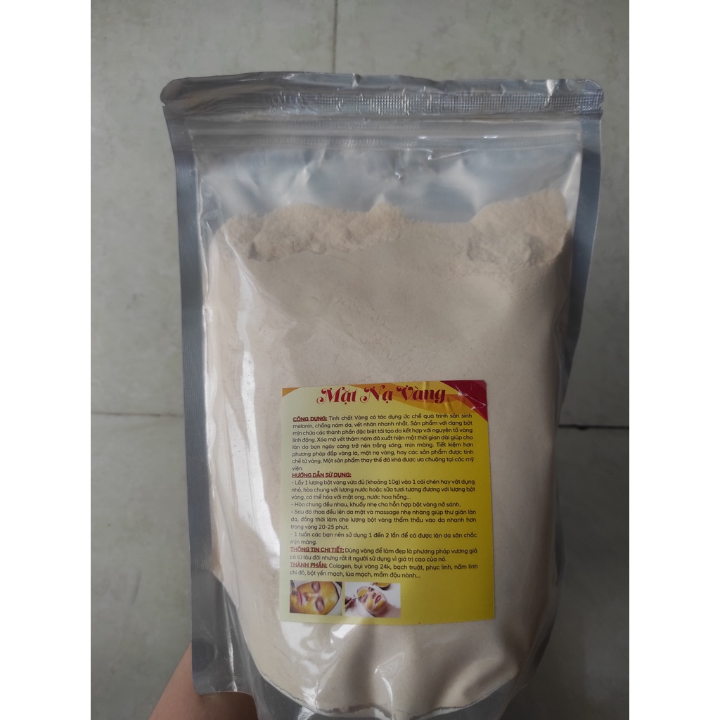 (Q1-HCM) Bột Mask Dẻo Đắp Mặt Chuyên Dùng Tại Spa - Bột Năng Lượng - Bạc Hà