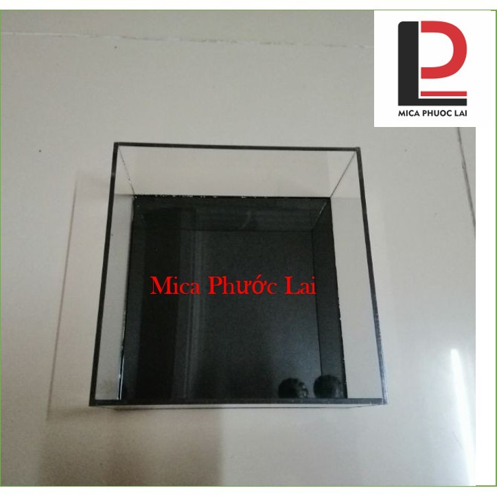 Hồ show cá TOP guppy - betta 12x12x7 ( Có khắc logo theo yêu cầu)