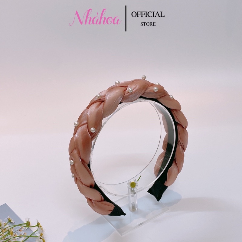 Mấn Tóc Voan Đính Trai Nhiều Màu Sắc. - Chính Hãng NHÀ HOA