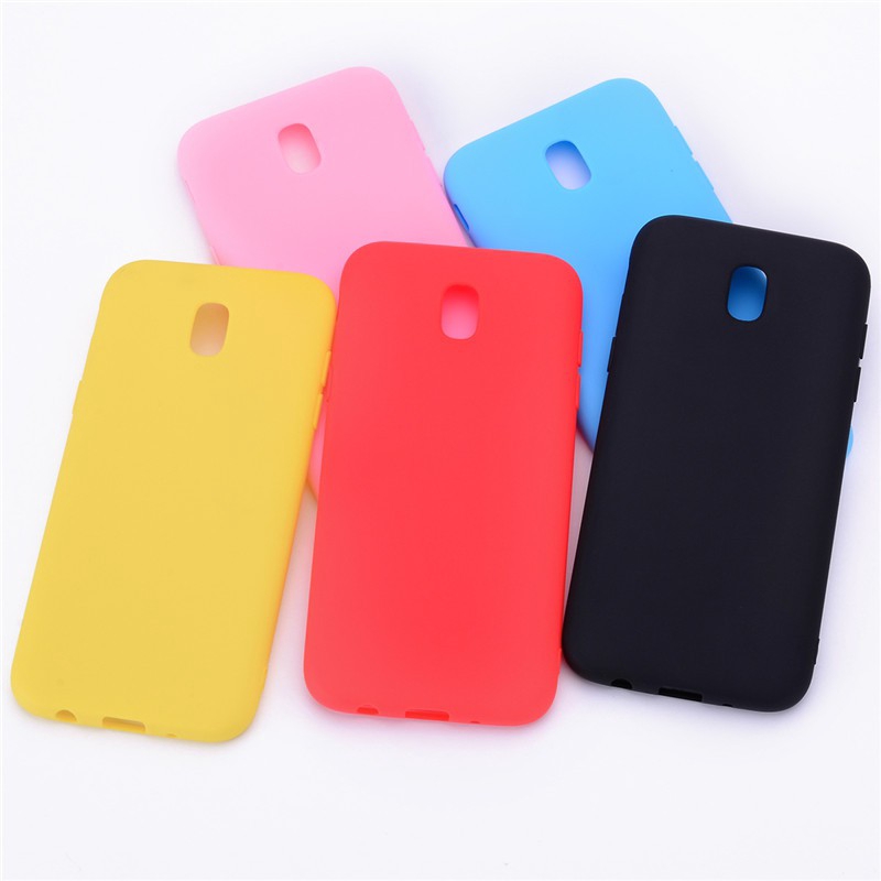 Silicone Soft Case Samsung J3 pro J5 pro J7 pro J6 J4 Plus J8 2018