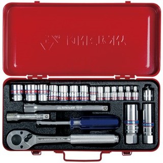 Bộ tuýp 21 chi tiết 1/4+ 3/8 inch kingtony 5022mr