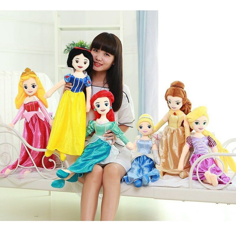 DISNEY Búp Bê Công Chúa Rapunzel Nhồi Bông Mềm Đáng Yêu 55cm