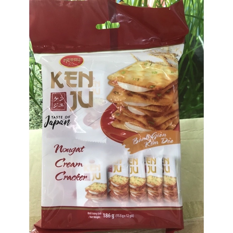 Bánh quy giòn kem dẻo Ken Ju giòn tan
