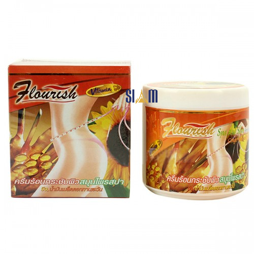 Cao gừng - Kem Tan Mỡ Bụng Gừng Ớt Flourish Thái Lan 500gr