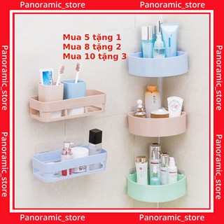 Kệ để đồ dùng nhà tắm nhà bếp, khay kệ để đồ dùng phòng tắm gián tường