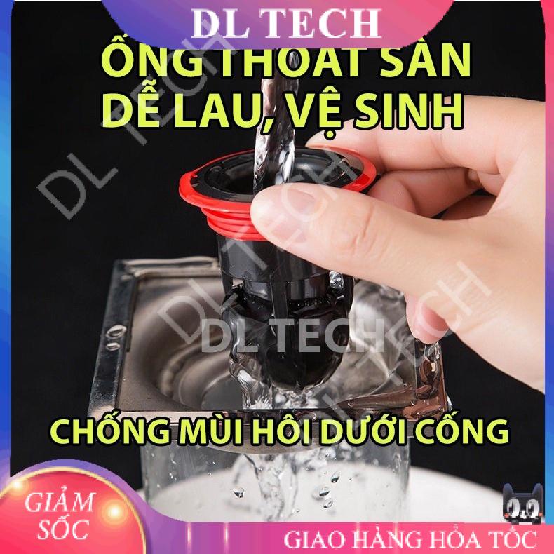 Ống Ngăn Mùi Thoát Sàn chống mùi hôi ngăn vi khuẩn mùi hôi nhà vệ sinh cống nước hiệu quả Phễu thoát sàn TS1 DL TECH