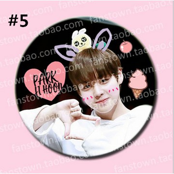 Huy Hiệu Hình Park Ji Hoon Cho Fan Wanna One