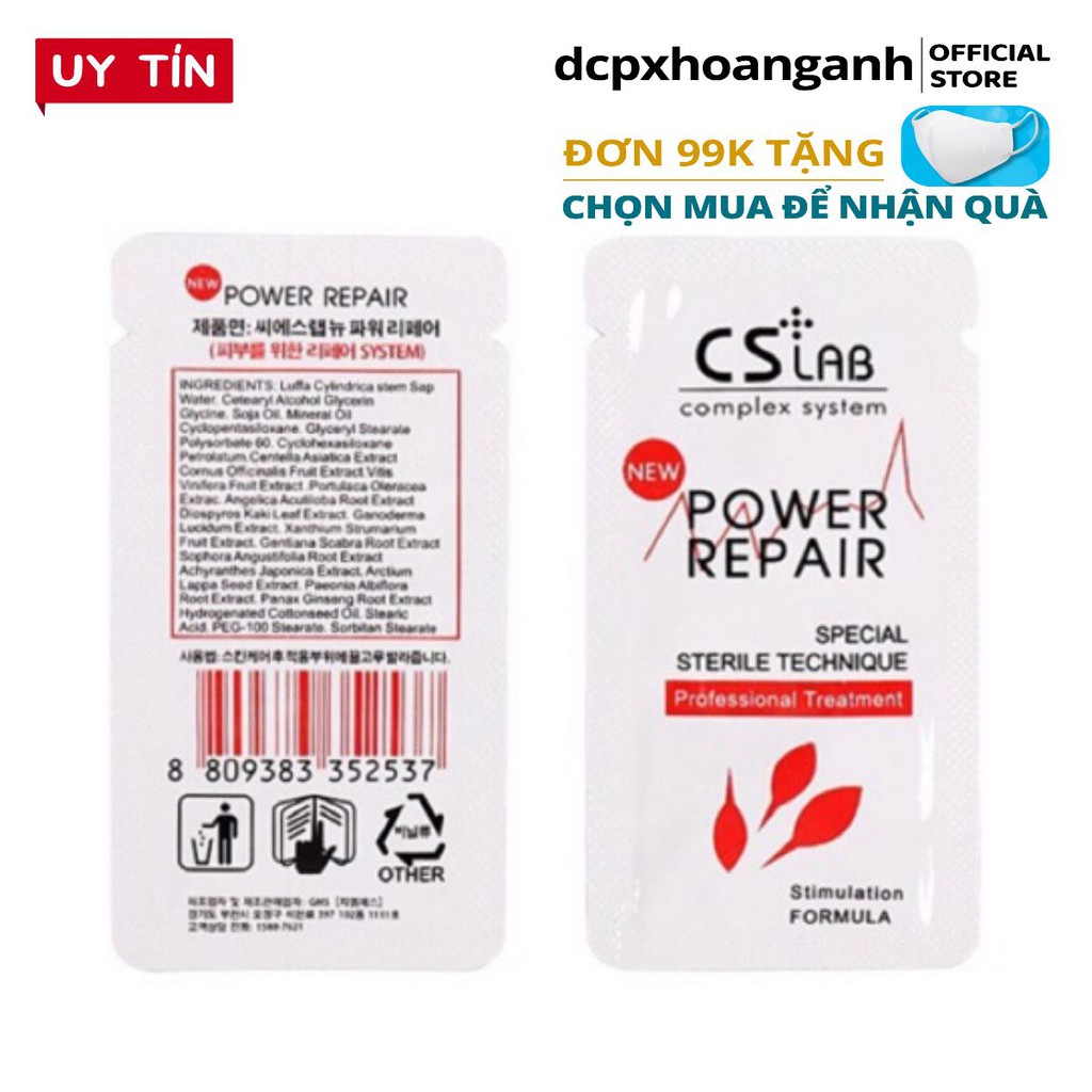 Dưỡng Sau Xăm Cs Lab New Power Repair Cream | Dưỡng Sau Xăm