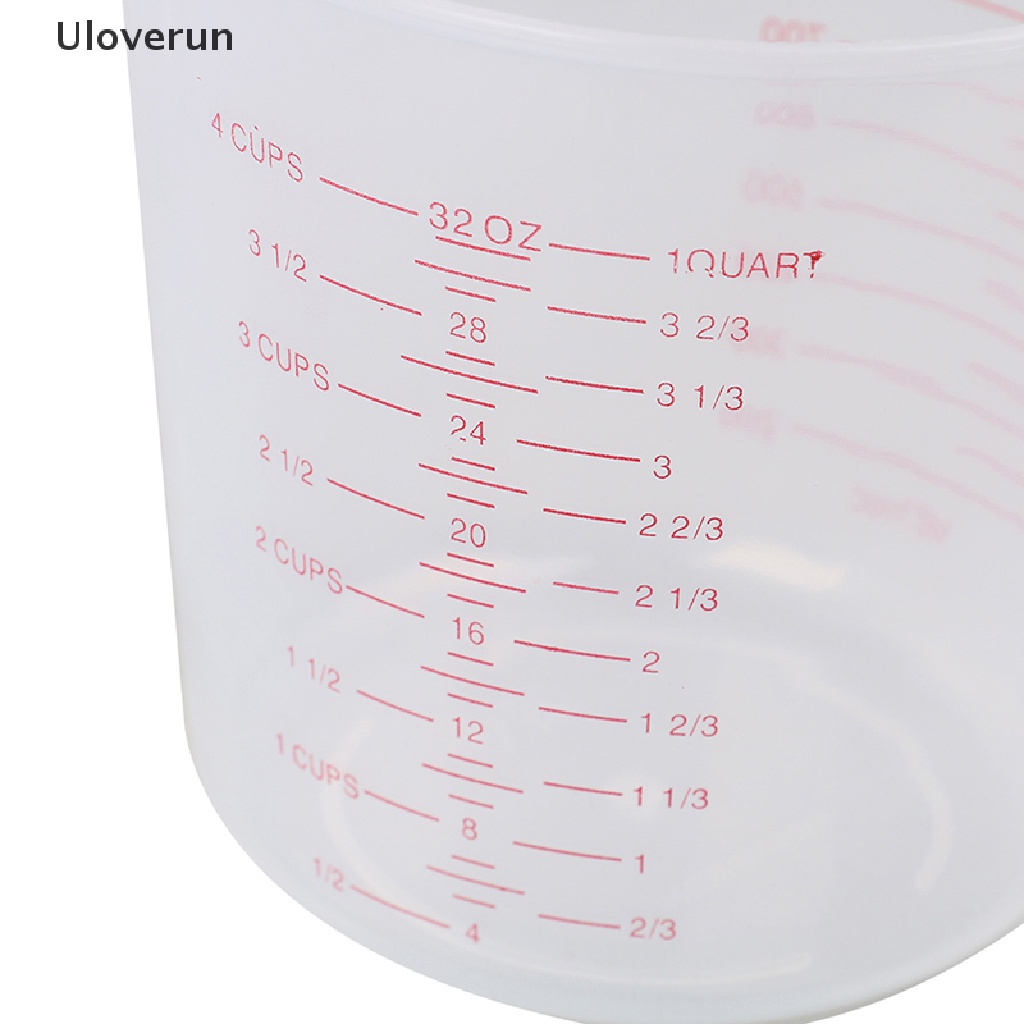 Uloverun Bình Nước Nhựa Dung Tích Lớn 250 / 500 / 1000ml Chất Lượng Cao