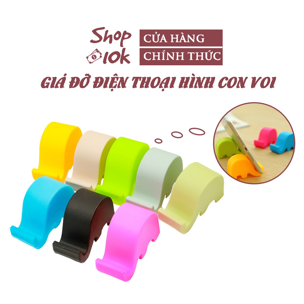 Giá Đỡ Điện Thoại Hình Con Voi Xinh Xắn