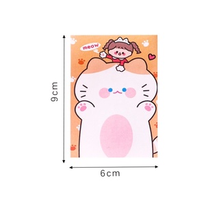 [COMBO 3 CÁI] Giấy note 80 tờ ghi chú hoạt hình bé gái
