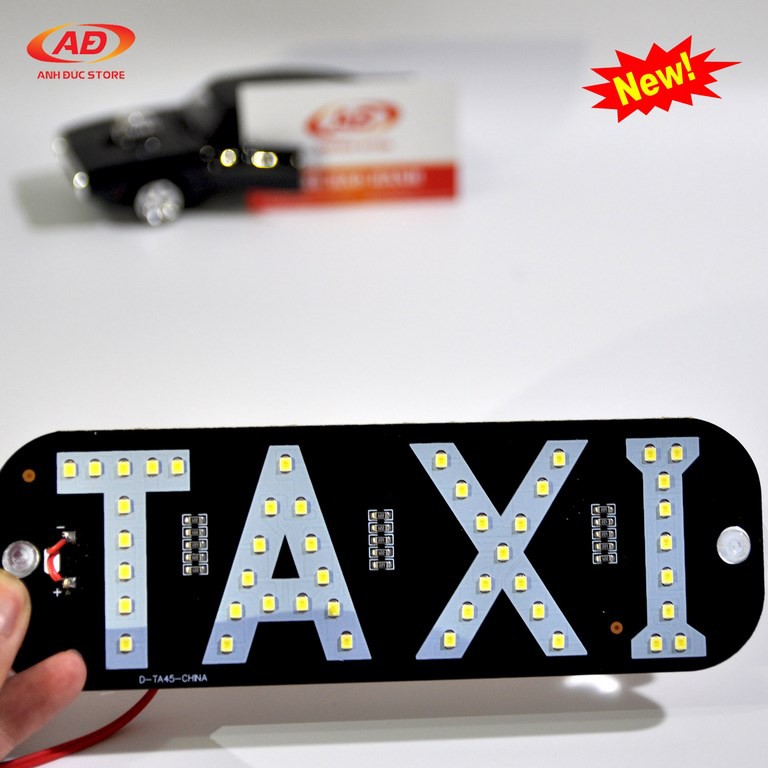 Đèn Led TAXI - Dính trên Kính lái - Anh Đức Store