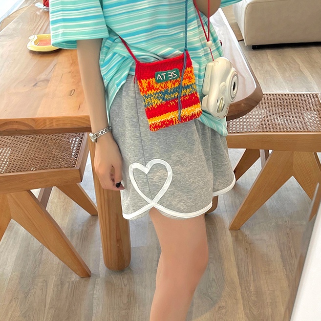 SUXI Quần Short Thể Thao Ống Rộng Màu Sắc Đơn Giản Dễ Phối Đồ Cho Nữ