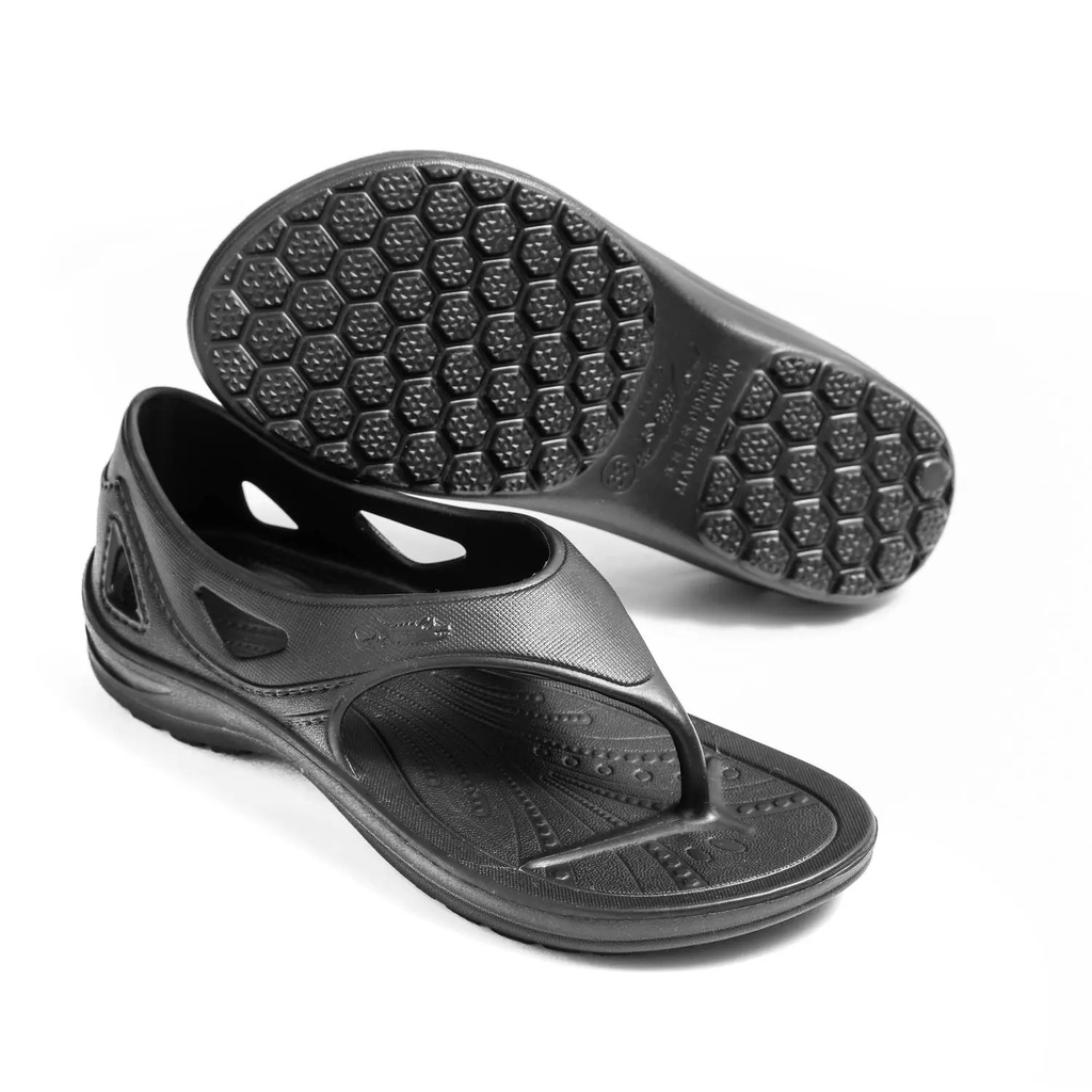 Dép chạy bộ có quai hậu unisex Y-SANDAL RUNNING HEEL COVER (Trắng, Tím, Đỏ, Đen)