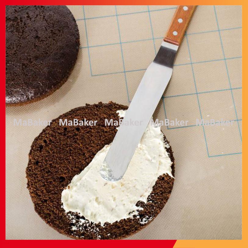 Dao chà láng gấp khúc bằng thép không gỉ cao cấp 8 inch, 10 inch - MaBaker