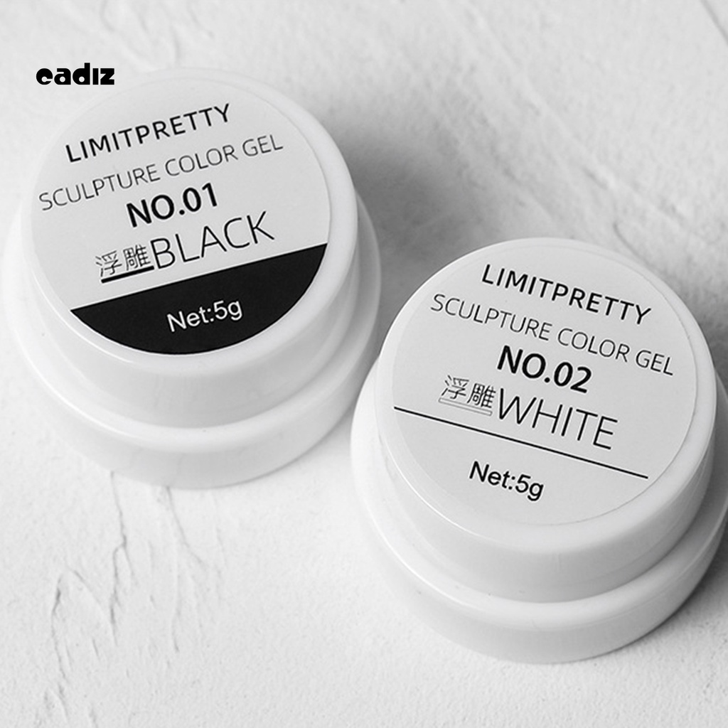 [Hàng mới về] Gel sơn móng tay tạo hiệu ứng dập nổi 3d dành cho nữ