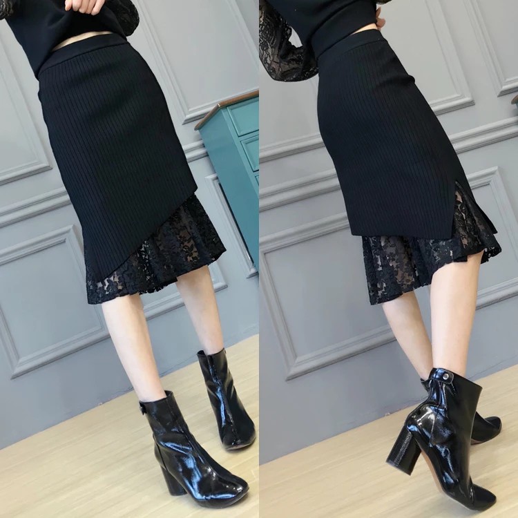 chân váy chéo lót ren đuôi cá | BigBuy360 - bigbuy360.vn