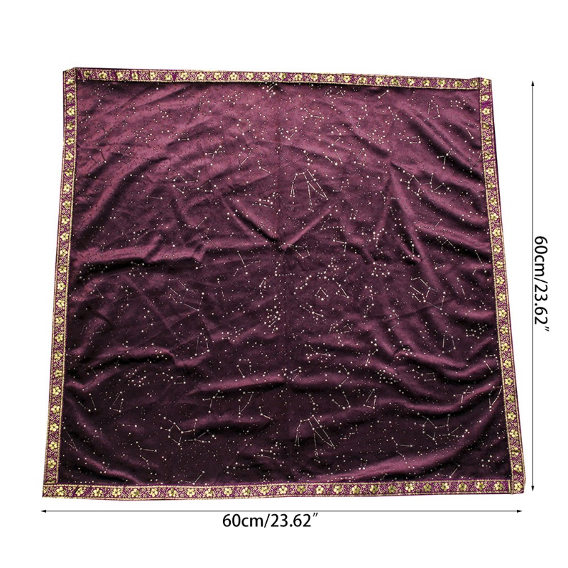 Khăn Trải Bàn Chơi Game Kèm Túi Đựng Họa Tiết Chòm Sao Bắc Âu Ốp