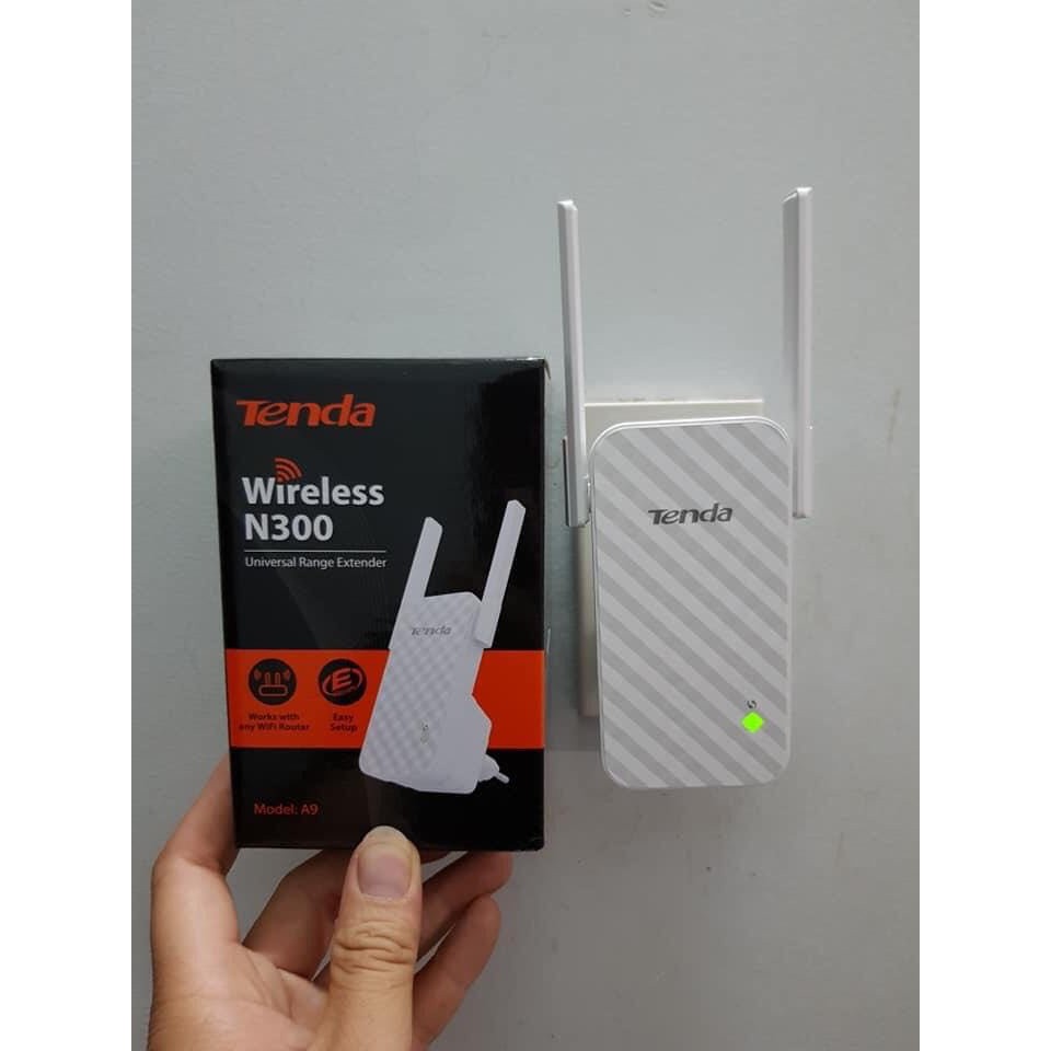 Bộ Kích sóng wifi - Cục Kích Sóng WIFI Tenda A9 300Mbps