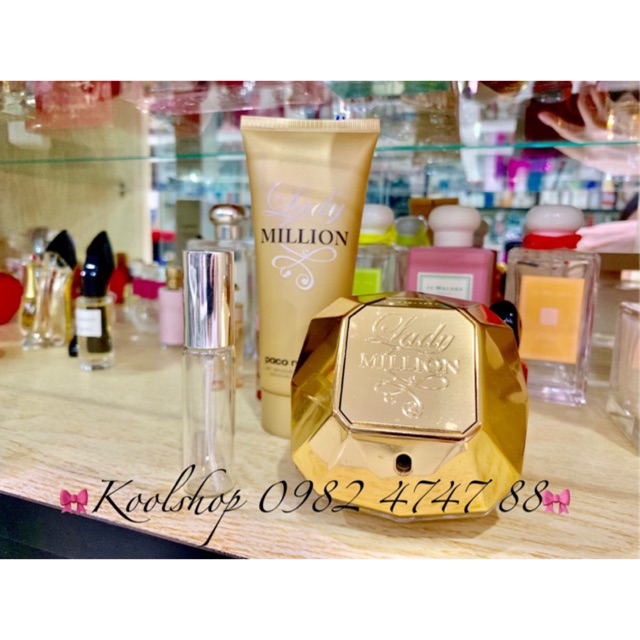 🍁MẪU THỬ🍁 NƯỚC HOA NỮ LADY MILLION CỦA HÃNG PACO RABANNE