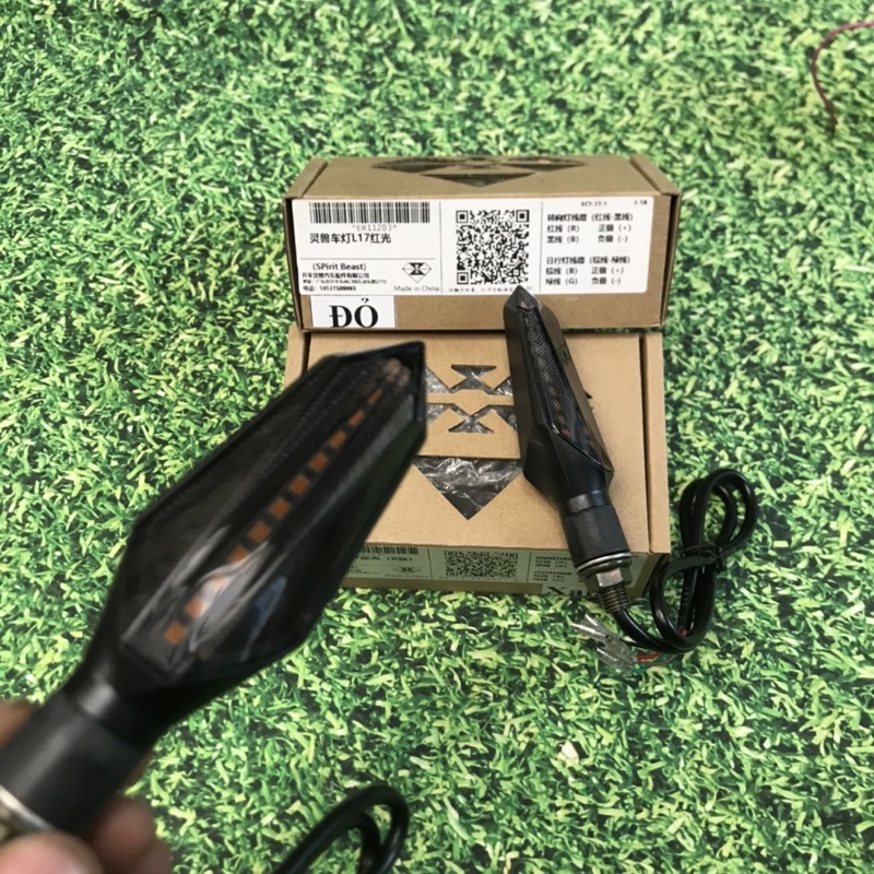 Xi nhan led Spirit Beast L17 chính hãng độ exciter 150, ex150 155 VVA, FZ150, MT15, Winner hiệu ứng Audi chạy đuổi