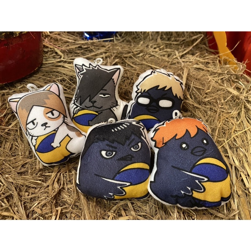 HAIKYUU !!Móc Khoá Nhồi Bông Anime - Vua Bóng Chuyền Cute